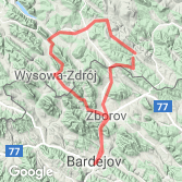 Mapa VII Piknik Rowerowy, Radocyna 2012 - dzień 2